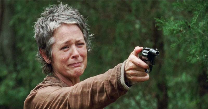 Carol Shoots Lizzie