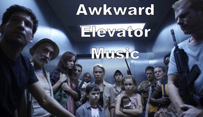 Awkward walking dead elevator music