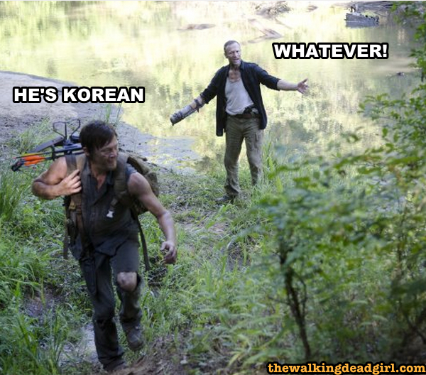 He's Korean - Whatever!