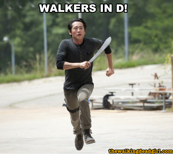Walkers in D! - The Walking Dead